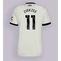 Dres Manchester United Joshua Zirkzee #11 Rezervni 2024-25 Kratak Rukav